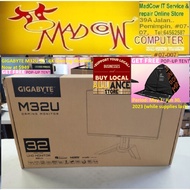 Gigabyte M32U 4K 144Hz - 31.5" IPS Gaming Monitor with KVM M32U-EK + Get Free POP OUT TENT(3y), Period: May 1- Jun 30, 2