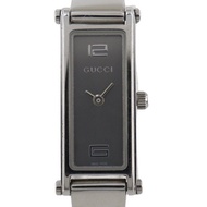 【日本直送】GUCCI 古馳 1500L 不鏽鋼石英腕錶 指針式顯示 銀色錶盤 女款【二手】