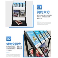 Easel Rack Type Windproof Promotional Page Wholesale Information Door Placement Single Magazine Rack