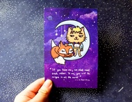 小彤畫集 - 貓咪小王子 - 明信片