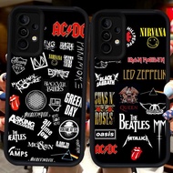 Black Casing for Samsung A36 A54 A34 A24 A14 A25 A15 S25 Ultra A04s A16 A56 A55 A05S A35 5G H75 ACDC