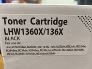 (包郵) 全新 HP Laserjet printer 代用碳粉 LHW1360X/136X