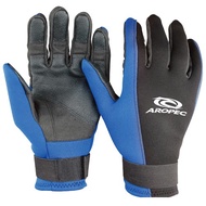 Taiwan Diving---AROPEC 2mm Neoprene/Amara Gloves G-505S2-BU