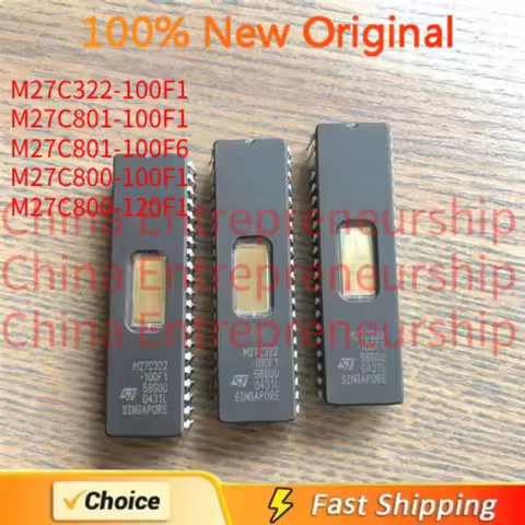 1 PCS/LOT M27C322-100F1 M27C801-100F1 M27C801-100F6 M27C800-100F1 M27C800-120F1 100% Quality Origina