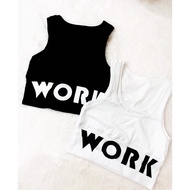 Work crop tank top | Tank top | Crop top | Crop top