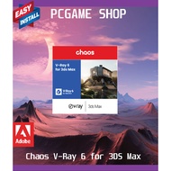 Chaos V-Ray 6.10.08 for 3DS Max 2025 Latest Update | Pre-Activated + Installation Tutorial