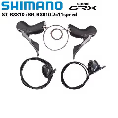 SHIMANO GRX ST-GRX BR-RX810 ST-RX610 BR-400 1x11 Speed ST+BR RX810 2X11 Speed Mechanical Road Bike D
