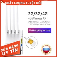 COMFAST 4G LTE 300Mbps 2.4G Wifi Router with SIM Card Slot and 4*5dBi SIM Card Slot. 1 for 1