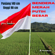 bendera indonesia besar 140x90 cm bendera merah putih