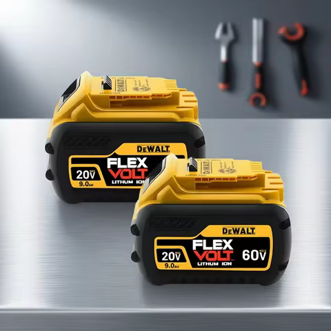DeWALT Original Battery 20V/60V 6Ah 9Ah MAX FlexVolt for DCB606 DCB205 DCB206 DCB209 DCB182 Power To