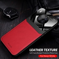 Case For Honor 50 Lite Leather Acrylic Back Protect Phone Cover Honor50 Light Honor50Lite Honer 50Li