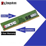Ready stock Kingston 32GB 16GBX2 DDR4 2133 2400 2666 3200 MHZ Desktop Memory PC4 17000/19200/21300 1