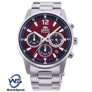 Orient RA-KV0004R Sports 42mm Men's Chronograph Stainless Steel Watch