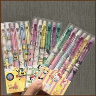 MG1 Sanrio Genshin Impact blue Click ball pen erasable pen spacemanst SpongeBob ST gel pen stationer