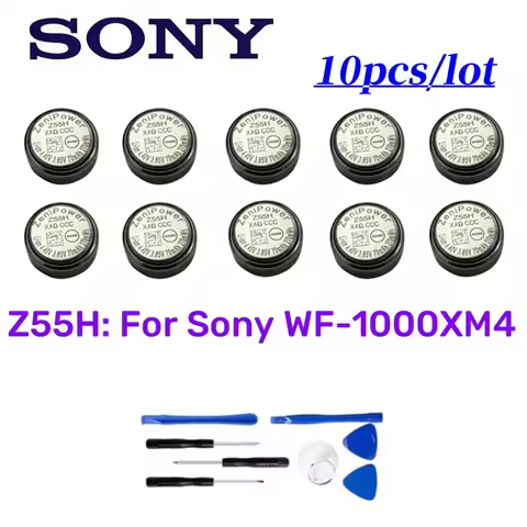 2-10Pcs/Lot Origina New Z55H ZeniPower replacement CP1254 1254 for Sony WF-1000XM4 XM4 Bluetooth Hea