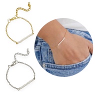 Behati Pearl Simple Korean Bracelet Korean Pearl Chain Bracelet