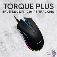 Tecware Torque Plus RGB Professional Gaming Desktop Wired Mouse PMW3327 Sensor 6200 DPI