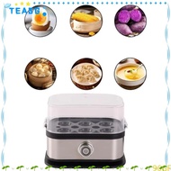 TEASG Smart Egg Cooker, Space Saving 200W Power Eggs Boiler,  Stainless Steel Multi Functional 6 Egg
