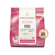 (CLB Ruby 400g) CALLEBAUT RUBY FINEST BELGIAN CHOCOLATE 33.6% /400g