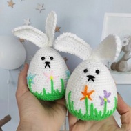 復活節兔子玩具套裝，復活節裝飾品，復活節毛絨玩具