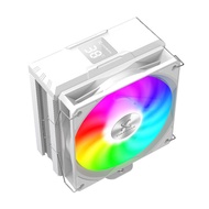 พาวเวอร์เทรน X-Gamerx Z-6000 ARGB CPU Cooler พร้อมจอแสดงผลอุณหภูมิดิจิตอลหม้อน้ำ 6 ท่อความร้อนสำหรับ