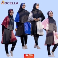 Baju Renang wanita Muslim Muslimah Syari Polos Jumbo dewasa perempuan
