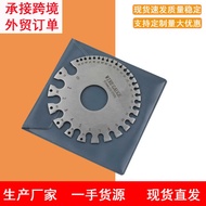 Stainless Steel American Standard Wire Diameter Gauge Model Weld Inspection Ruler Thickness Ruler Wi