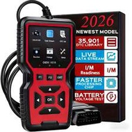 2025 V519 Professional OBD2 Scanner - USB Powered Automotive Diagnostic Tool, With Live Data Stream,