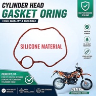 CYLINDER HEAD GASKET SILICONE O-RING D7, DTM150, DTM200, DZM200 dan SKYLINEN200.