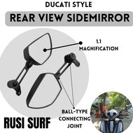 Motorcycle Side Mirror for RUSI SURF| Ducati Style Rear Side Mirror