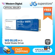 Western Digital WD Blue SN570 250GB 500GB 1TB M.2 NVMe Series SSD Solid State Drive with 3.5GB/s Max