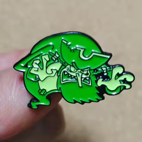 SpongeBob SquarePants Flying Dutchman Enamel Pins Brooches for Women Cartoon Badge on Backpack Hat D