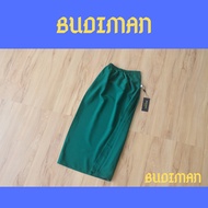 Kain Sekolah Rendah Green Hijau KRS Skirt Budiman Premium KOSHIBO Licin Skirt School Uniform Sekolah