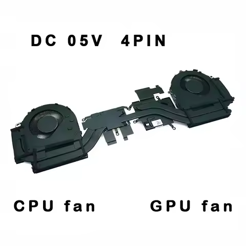 New Laptop CPU GPU Cooler Heatsink Fan for Lenovo IdeaPad Gaming 3-15IHU6 5H40S20437 82K182MG