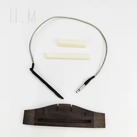 1Set Ukulele Accessories ukulele bridge +ukulele upper and lower pillows +ukulele pickup sticks