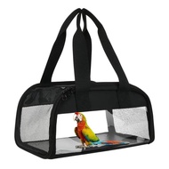 de67 Bird Carrier Travel Bag Reusable Bird Cage With Double Zippers Birdcage Accessories Bird Cage For Walking Camping OutdoorCages &amp; Crates