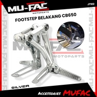MUFAC Rear Footstep Motorcycle CB650 Rear Footrest CB650 CBR650