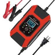 12V7A Fast Battery Charger Motorcycle Car Battery Charger GEL AGM Battery Mode Optional