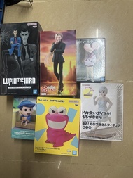 LUPIN THE IIIRD overlord 雅爾貝德 Lupin , Kirby jojo 水星的魔女 pokemon 高達 00 初音 kirbu stitch   時崎狂三  chiikaw