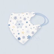【標準】JAPLINK 【D2 / N95】 立體口罩/聖誕禮物-星雪の花