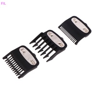 FIL 2/3PCS Professional Cutg Guide Comb Hair Clipper Limit Comb with Metal Clip OP