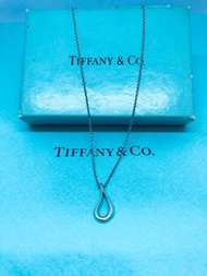 Tiffany 經典鏤空淚滴925純銀項鍊