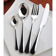 Extra Thick Hotel Grade High Quality Stainless Steel Tableware Flatware Table Fork&Spoon Desert Fork