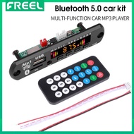 FREEL 9V-12V MP3 Player Decoder Board Bluetooth 5.0 Receiver Car Kit Color Screen FM Radio TF USB 3.5Mm Aux Audio For iPhone XS