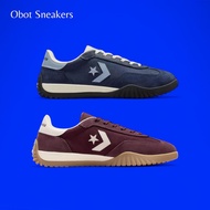Converse Run Star Trainer Maroon White Gum 100% Converse Shoes Original