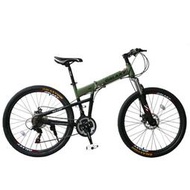 BIKEDNA H2 26吋21速 雙機械碟剎/前後快拆 避震登山車