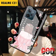 [A02] Realme C31 Case Realme C31 Glitter Glass Softcase/ Realme C31 Phone Case/ Realme C31 Case/