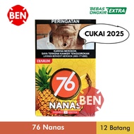 DJARUM 76 NANAS 12 BATANG - Djarum Sigaret Kretek Slop Pak
