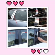 ISUZU DMAX 13-19 CAR CHROME PILLAR