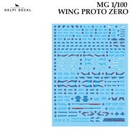 [DELPI DECAL] 480 MG 1/100 WING PROTO ZERO GUNDAM WATER SLIDE DECAL